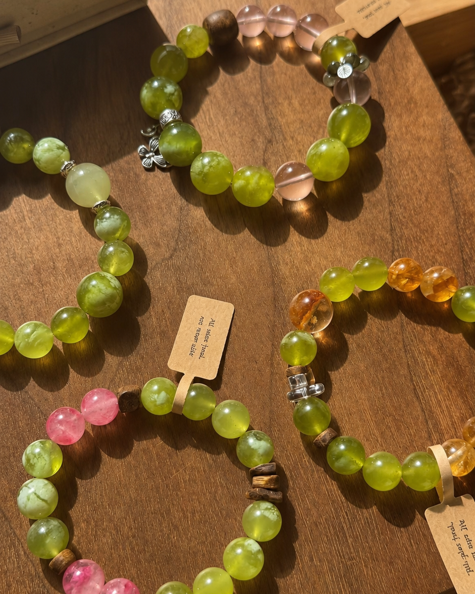 Summer Jade Bracelet Collection