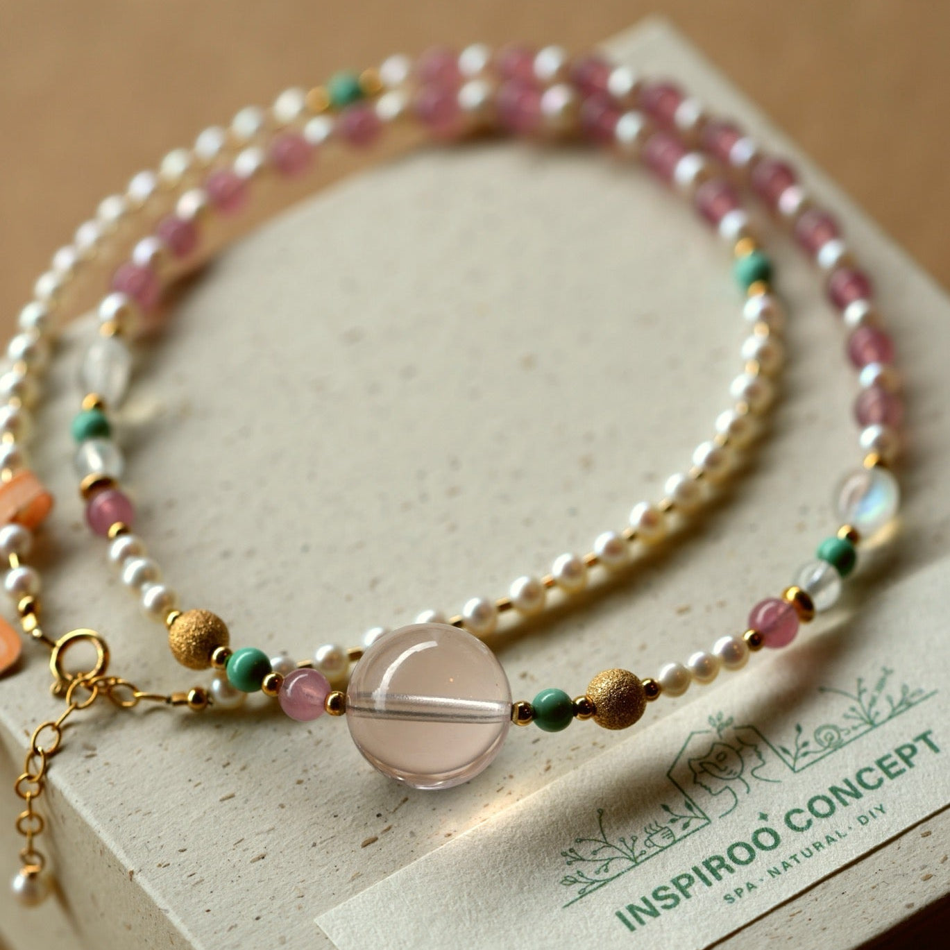 Blush Serenity Necklace - Mother's Day Exclusive