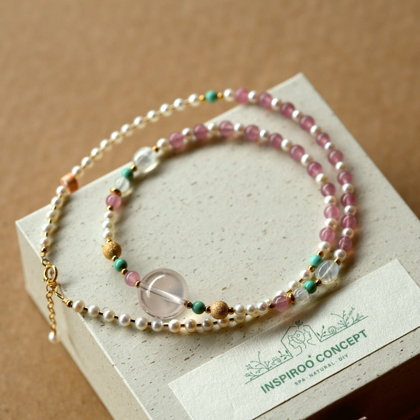 Blush Serenity Necklace - Mother's Day Exclusive