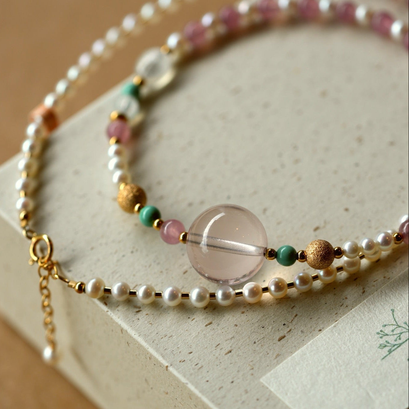 Blush Serenity Necklace - Mother's Day Exclusive