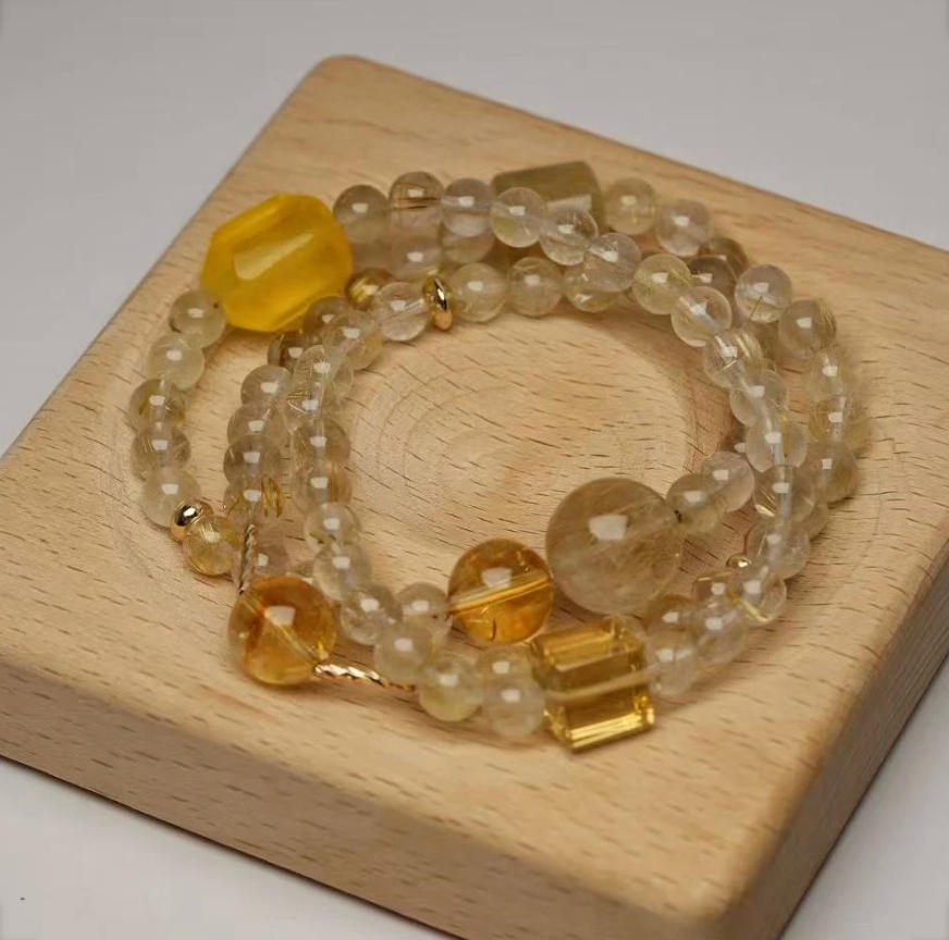 Original Vintage Series Triple-Wrap Bracelet - Ancient Osmanthus