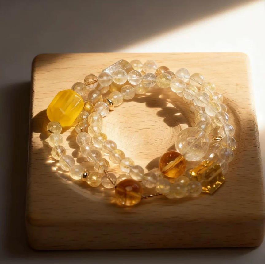 Original Vintage Series Triple-Wrap Bracelet - Ancient Osmanthus