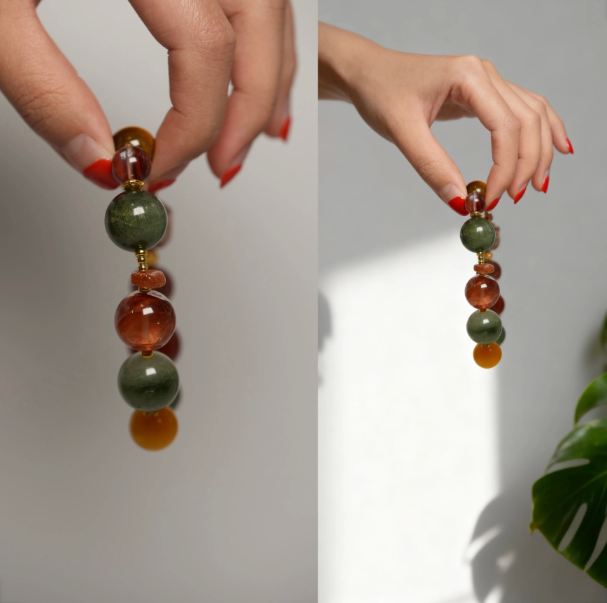 Natural Multi-Gemstone Bracelet（Only 2)