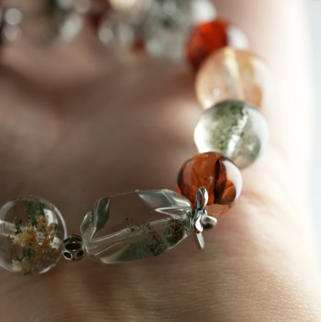 Earth Element · Natural Crystal Bracelet