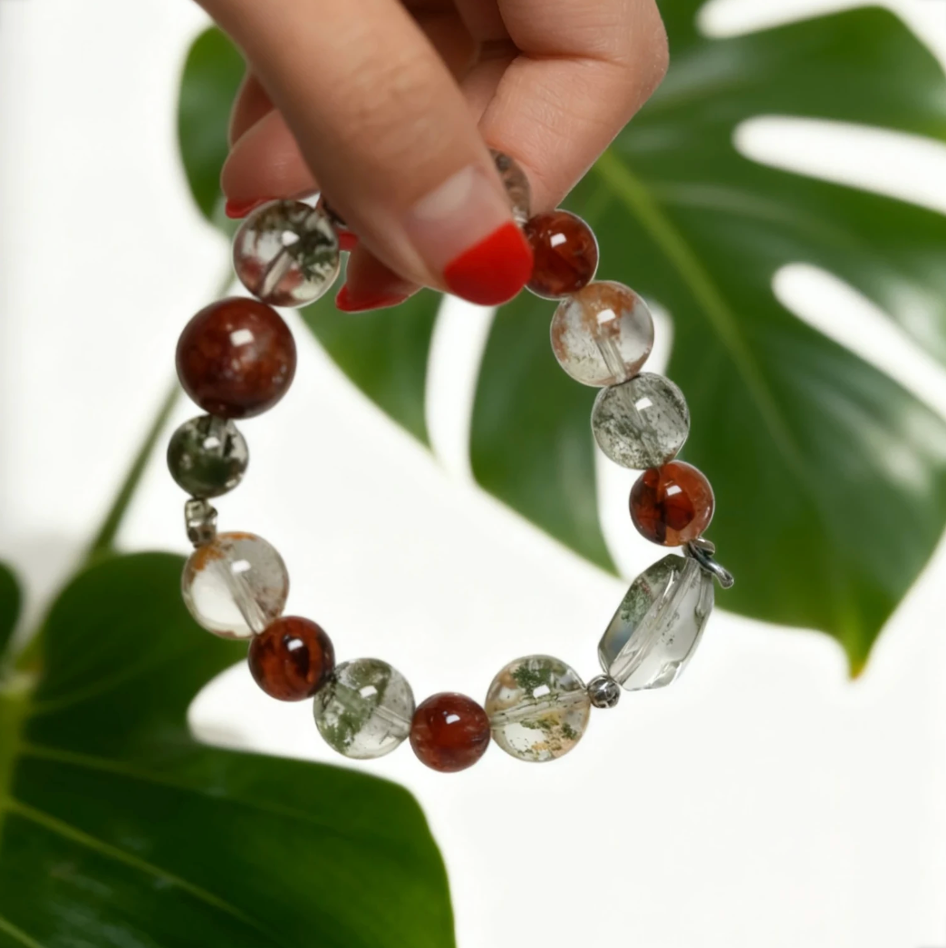Earth Element · Natural Crystal Bracelet